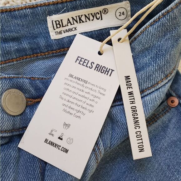 Blank NYC |The Varick Kick Flare Ankle Jeans - size 24 - Picture 11 of 12